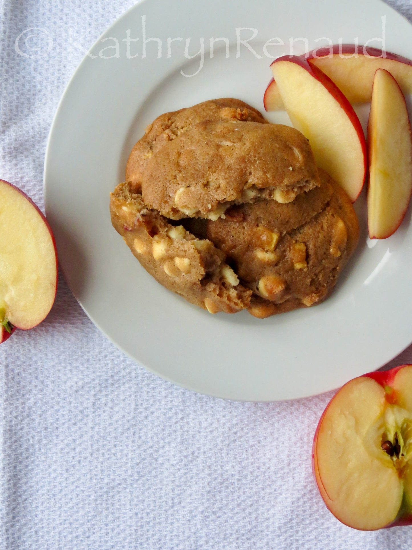 Apple Cinnamon White Chocolate Chip Cookies Set 3