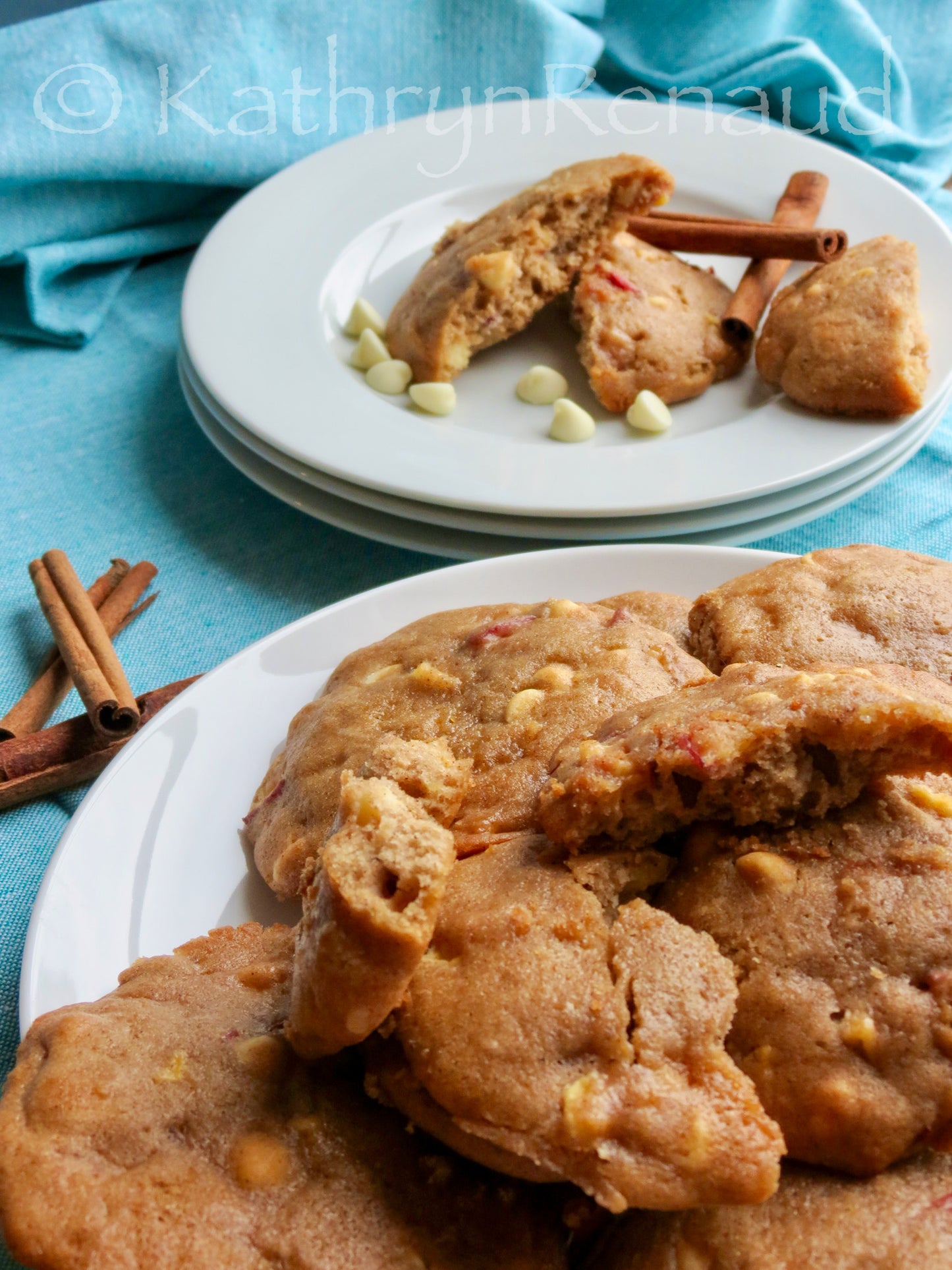 Apple Cinnamon White Chocolate Chip Cookies Set 6