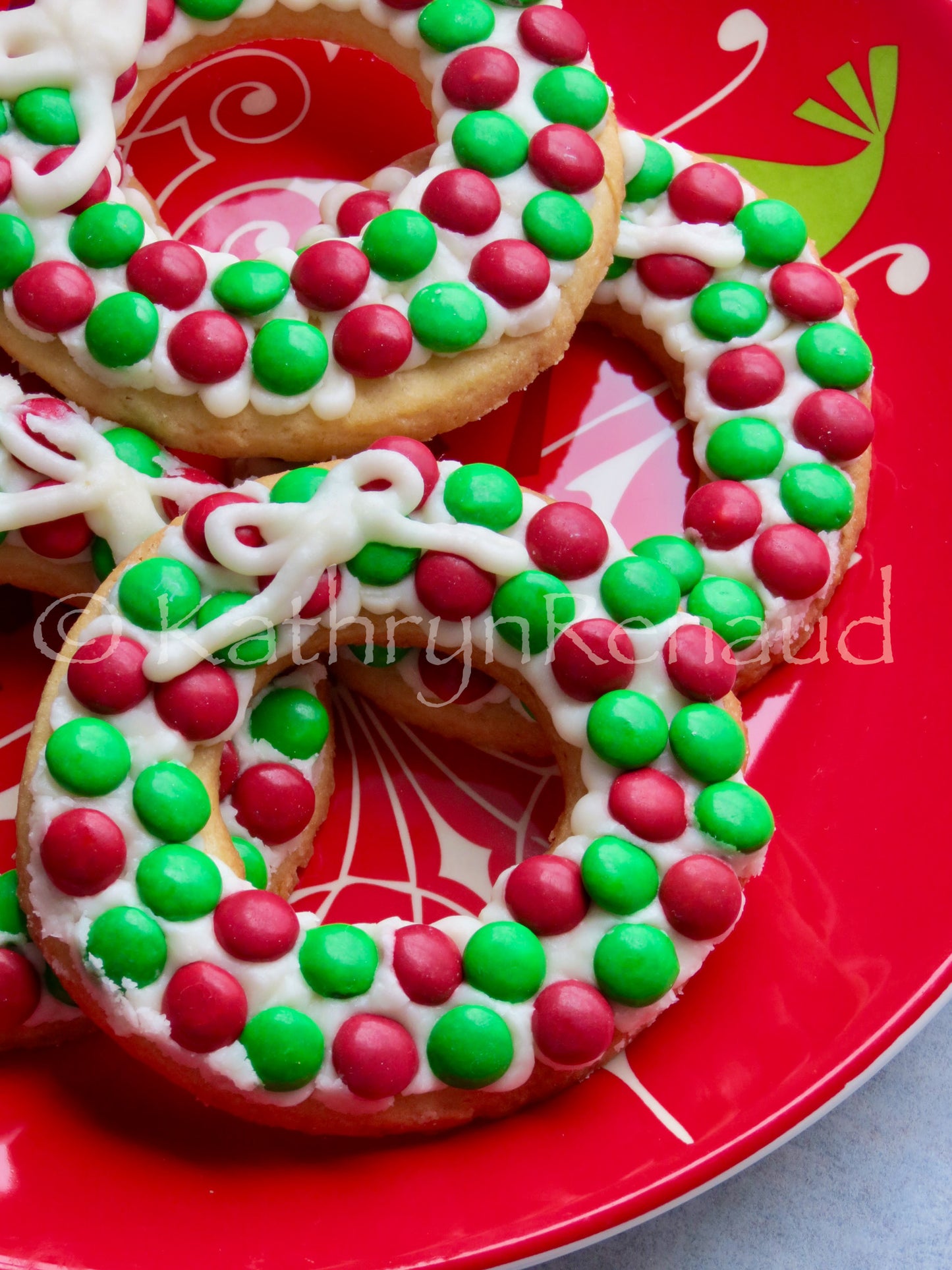 Christmas Wreath Sugar Cookies Set 1