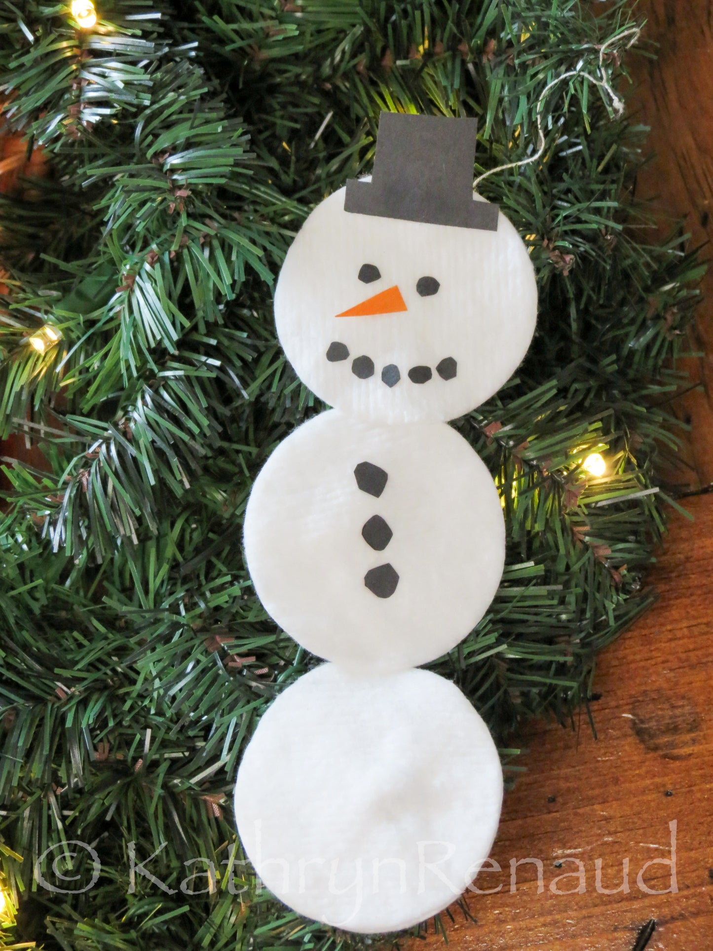 Snowman Ornament Set 1