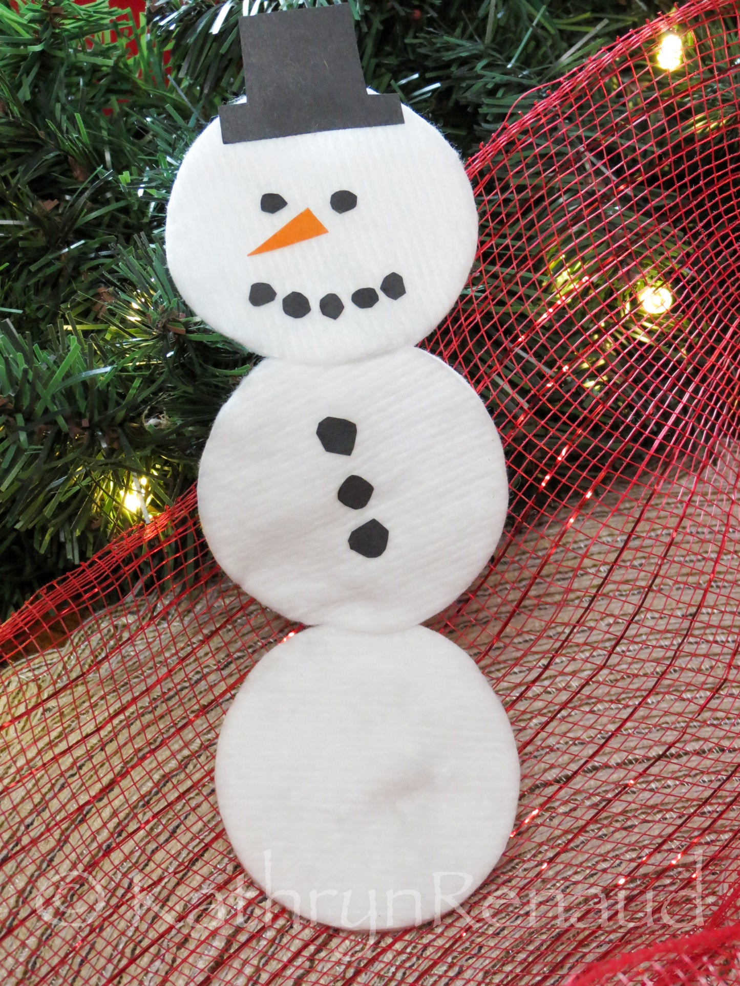 Snowman Ornament Set 6