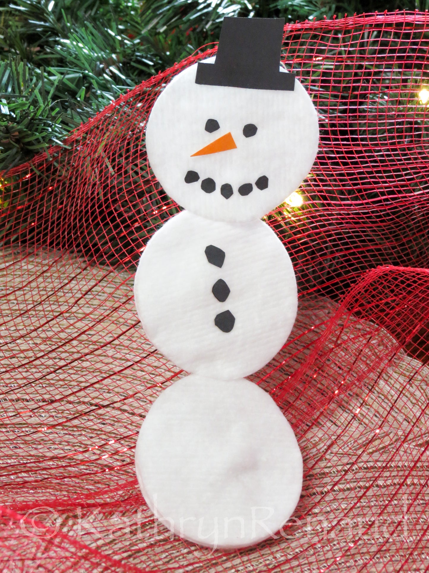 Snowman Ornament Set 6