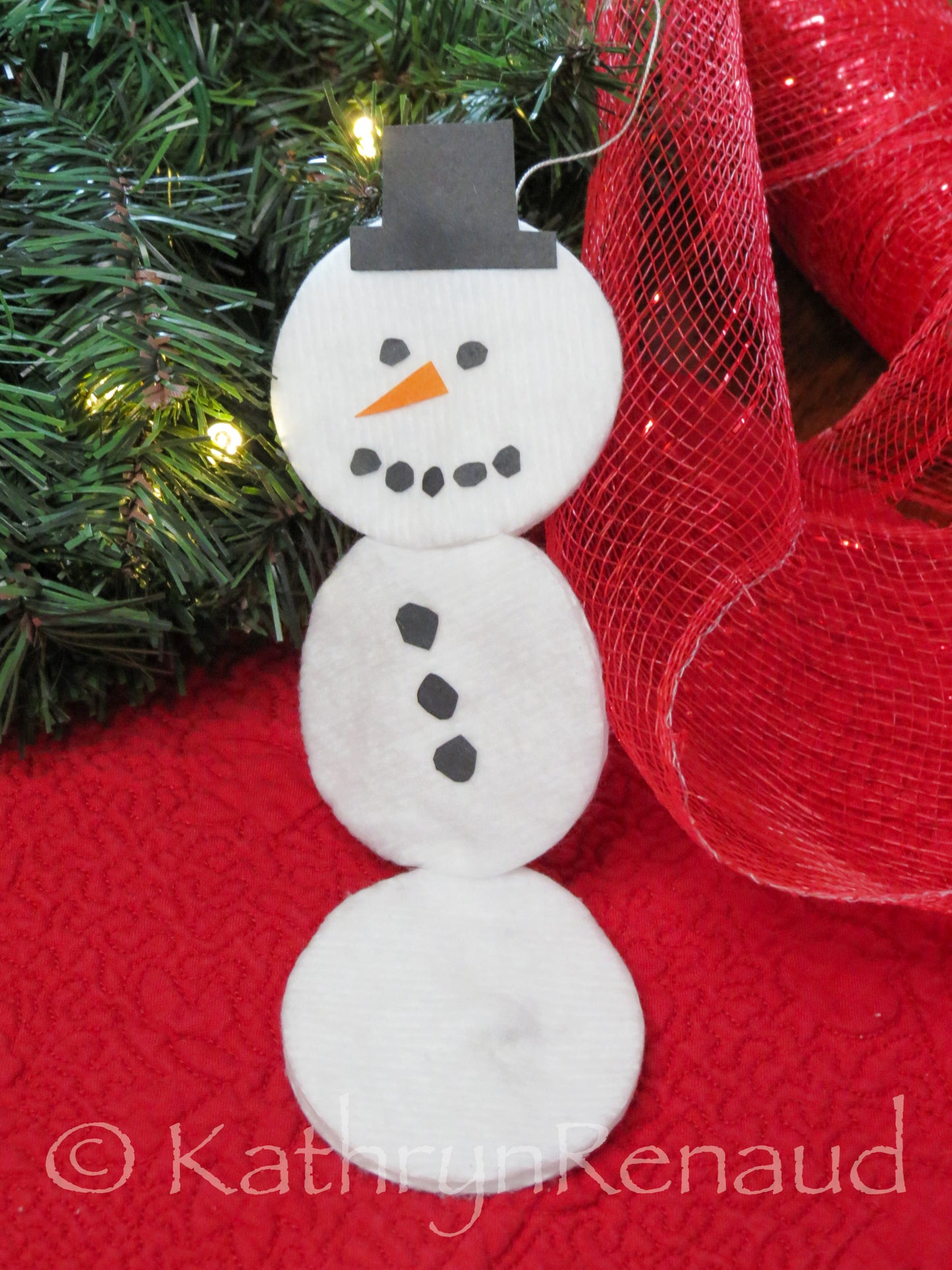 Snowman Ornament Set 5