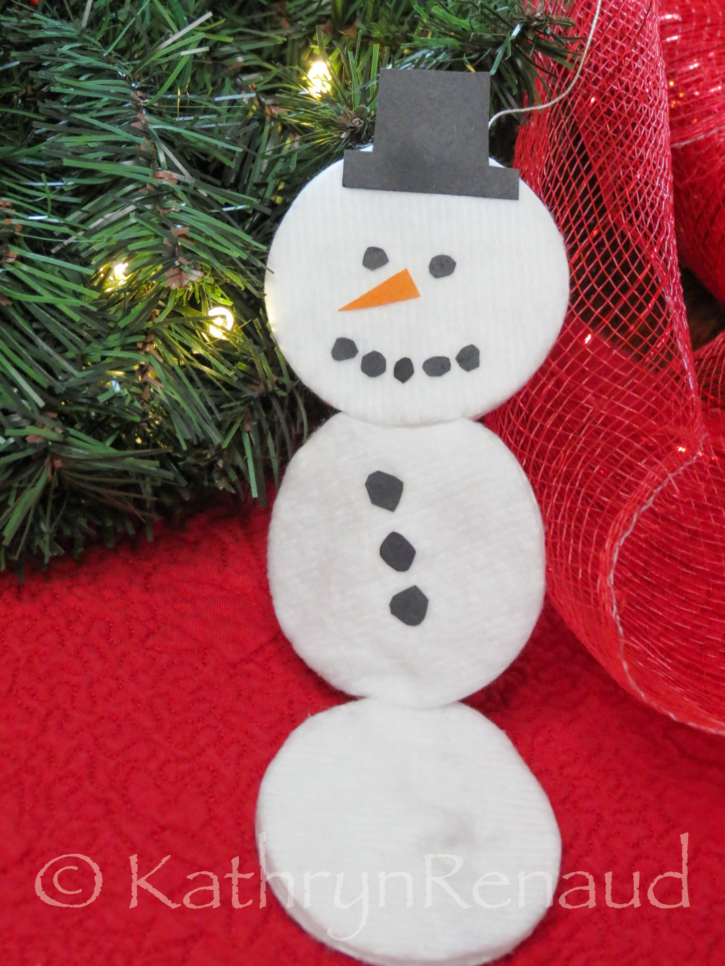 Snowman Ornament Set 5