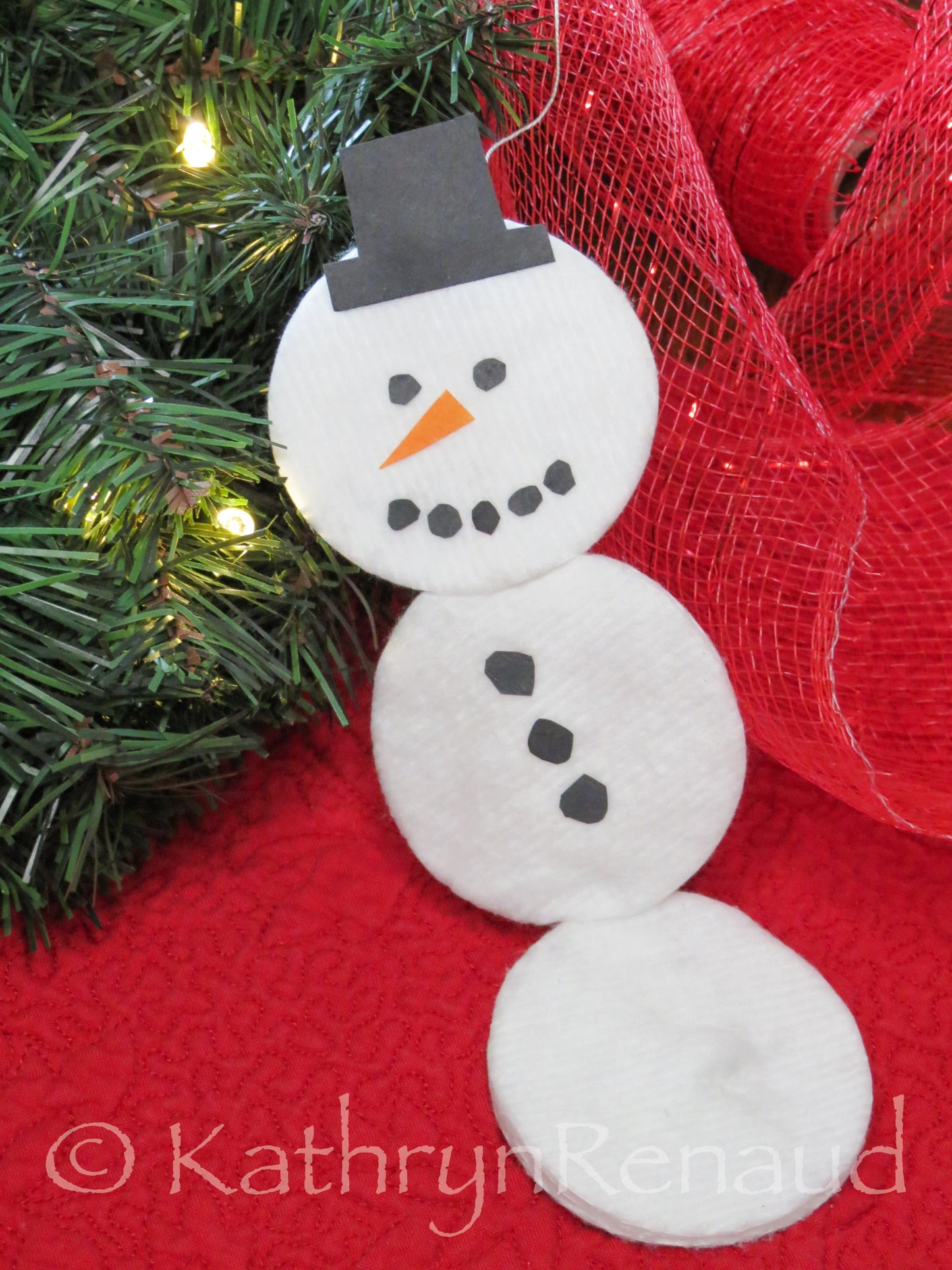 Snowman Ornament Set 5