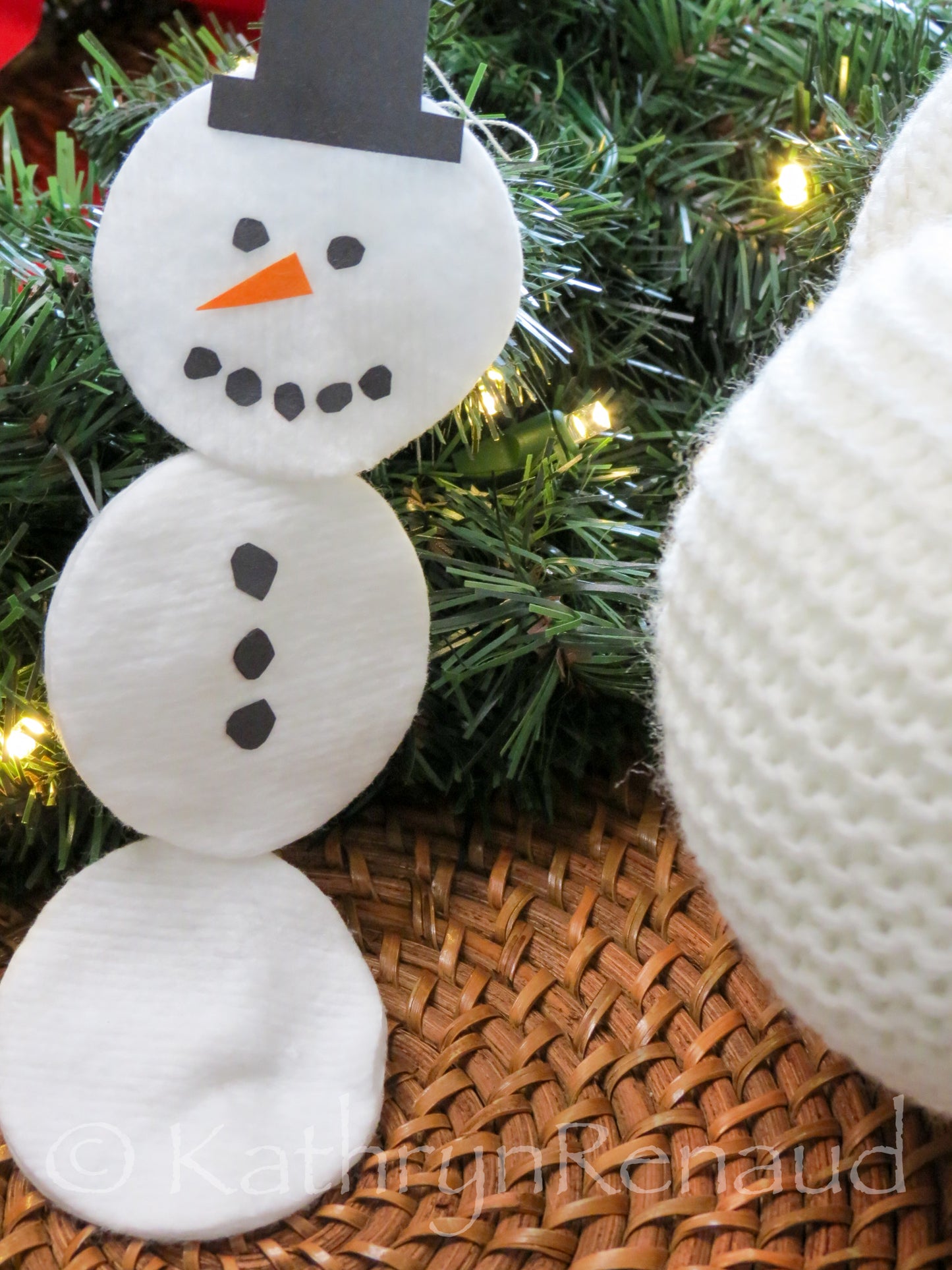 Snowman Ornament Set 2