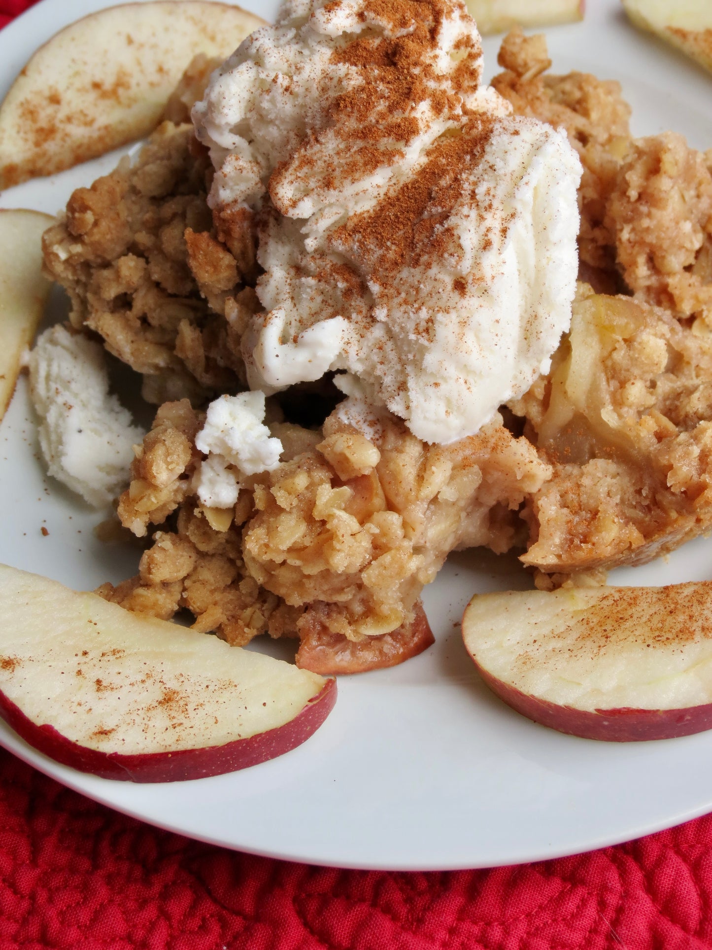 Layered Apple Crisp Set 3